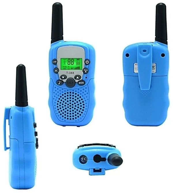 Walkie-Talkie - 3 km Blue Blå