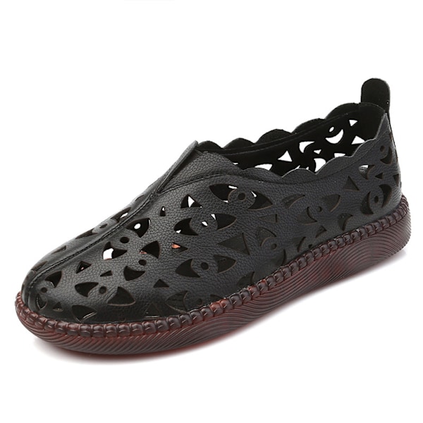 1/2/3 Kvinder Flade Sko Komfortable Og Stilfulde Sko Til black 4 black 41 1 Pc