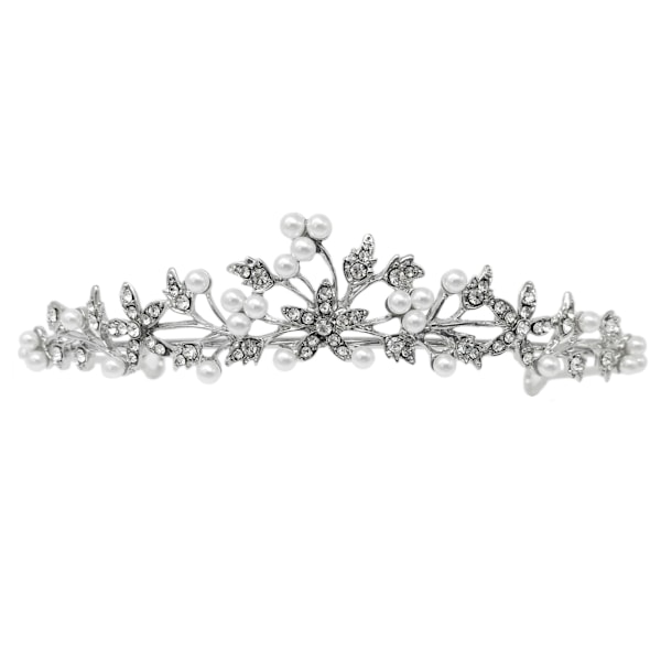 Krystal bryllup hår krone tiara