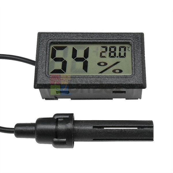 Udendørs Mini LCD Digital Termometer Meter Probe