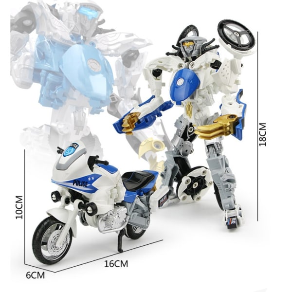 Legetøj til drenge - Transform Robot Kids Legetøj Biler