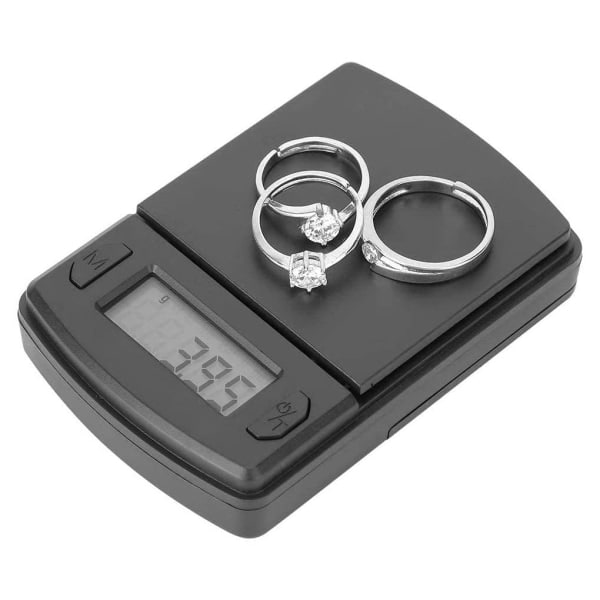 Digital Fickvåg 500g/0.01g Mini Portabel Milligramvåg