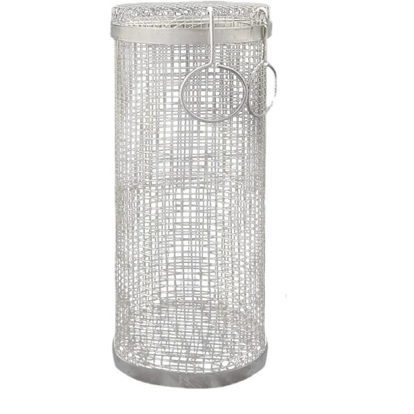 BBQ Cage utendørs grillsylinder i rustfritt stål 30*9*9cm