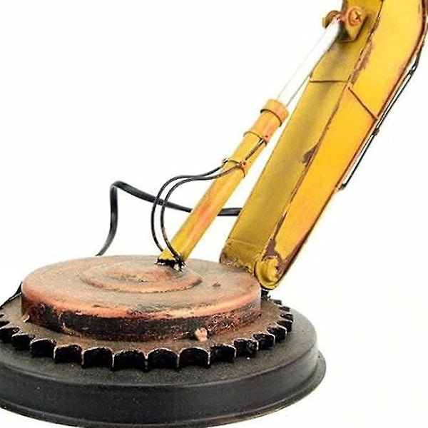 Gravemaskin Robotarm Skrivebordslampe Kreativ Bord Led Nattlampe