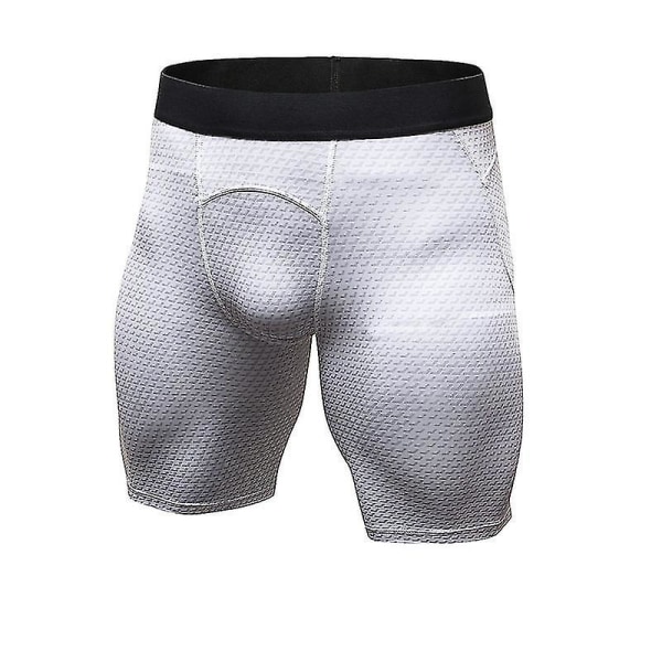 sportsshorts for menn White 2XL