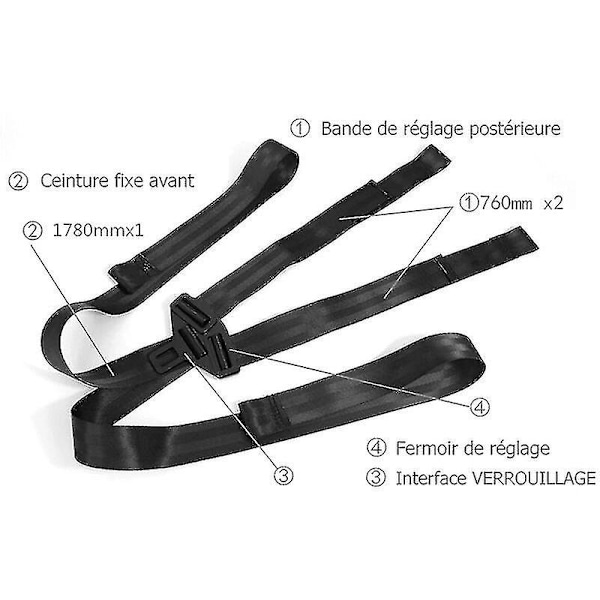 Isofix Universal Bilmontering (zl-2049)