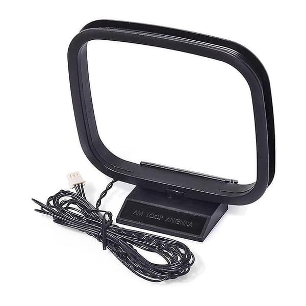 AM/FM Loop-antenne 3-benet stik til HIFI-receiver lydsystem As shown