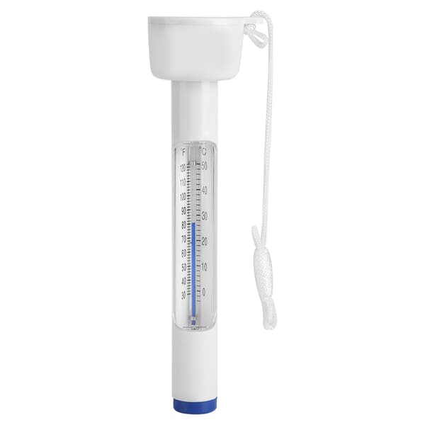 Stor Flydende Termometer til Udendørs- & Indendørs Pools, Spa, Boblebade og Fiskedamme - Celsius & Fahrenheit Display