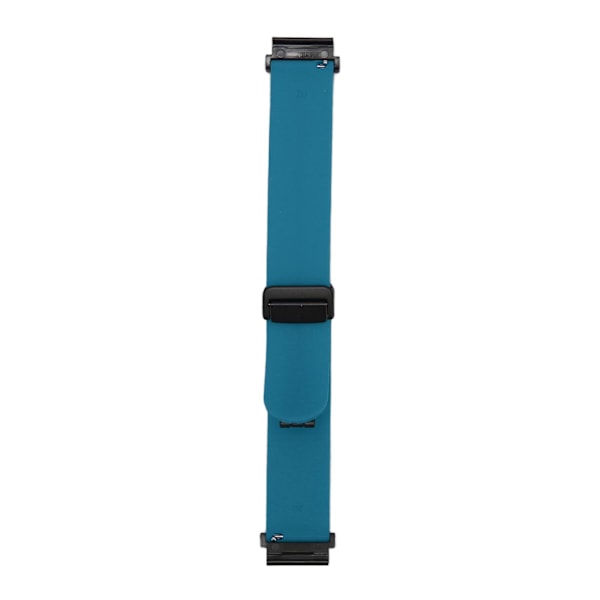 Silikon sportsklokkebånd med sammenleggbar magnetisk spenne for Fenix 7S/6S/5S 0,79 tommer Cyan