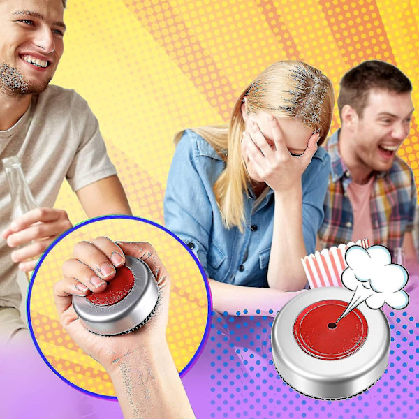 Aleko Fart Machine Remote Noise Maker Funny Gag Sound Machine Trådlös styrd Fart Toys Praktiska skämt Leksaker Prank
