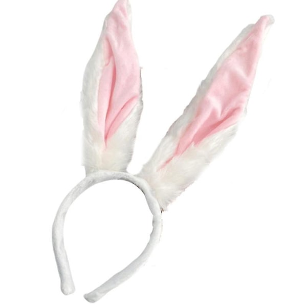 1PC Cartoon Pehmo Headband Bunny Ears Hairband Cosplay-asu A