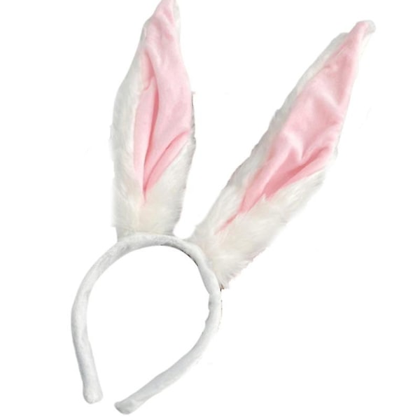 1st tecknad plysch pannband Bunny Ears Hårband Cosplay kostym A