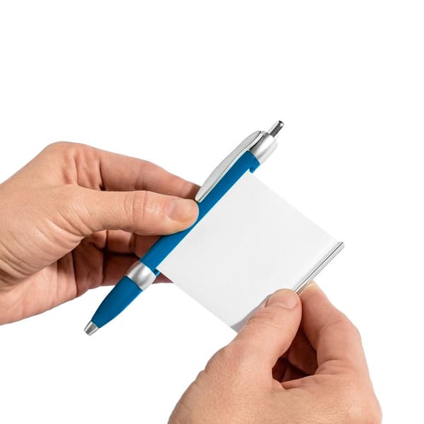 Penn med Uttrekkbart Papir - Blå Blue Blå