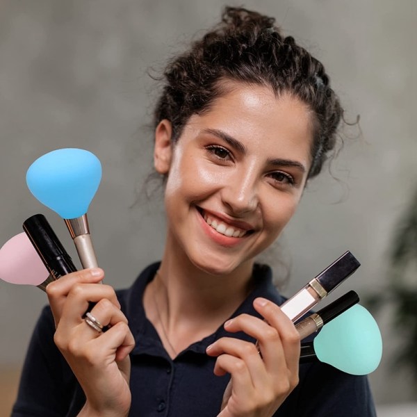 Makeup børsteholder cover Silikone opbevaringsboks