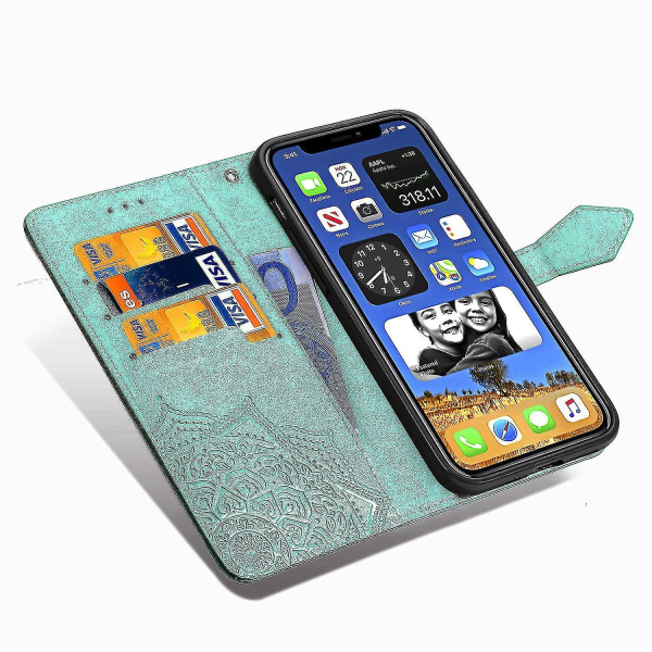 Iphone 12 Mini Case Cover Magneettinen Flip Iskunkestävä