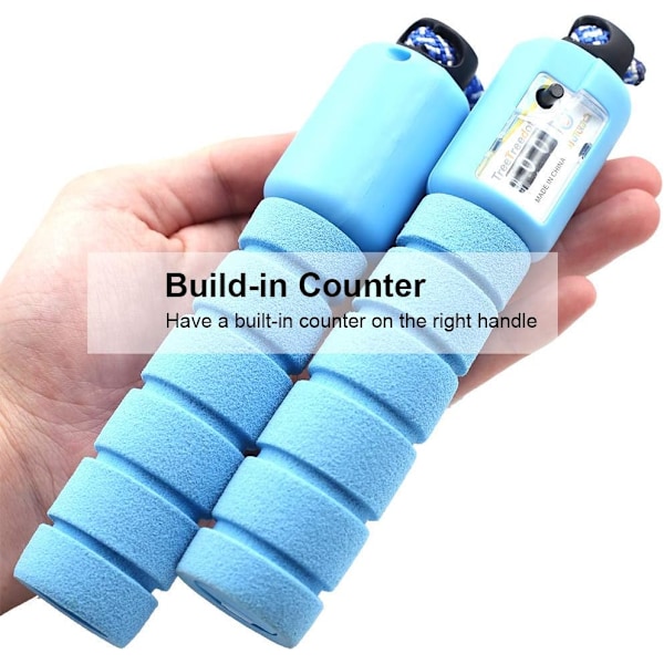 Sjippetov Speed Rope, sjippetov Boksning, sjippetov Sport Børn, Sjippetov Børn Speed Rope med Tæller, Sjippetov Sport, Justerbar Speed Rope