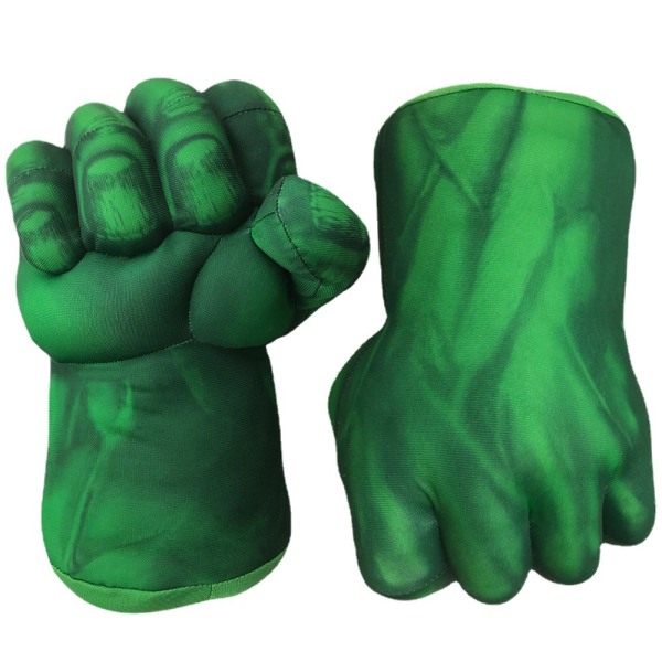 Toy Glove Hulk Green Fist pehmolelu