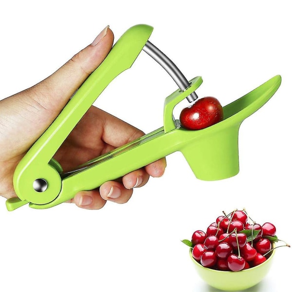 Cherry Pitter Stoner Oliivi Pitter Remover Cherry Core Remover Green