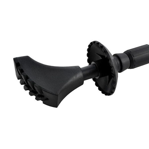 Gåstave / Vandrestave med forskellige gummispidser Black Svart