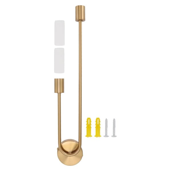 Dobbelthode G9 LED-lampe Vegglampe Holder Ironcraft Vegg