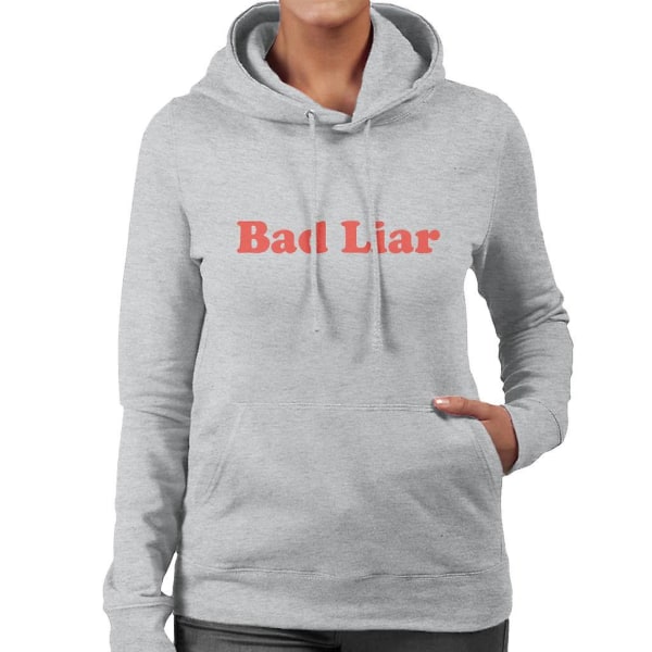 Bad Liar naisten huppari CMK Heather Grey X-Large