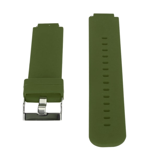 Säädettävä pehmeä silikoniranneke Amazfit Watch 2 A1807 Verge 2 - OD Green