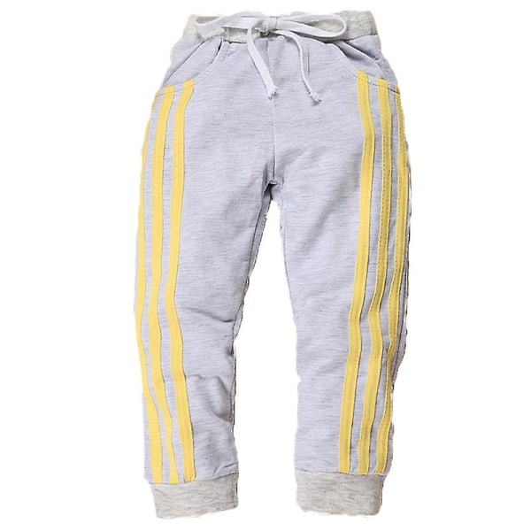 Children's striped track trousers Grey 2-3 Years