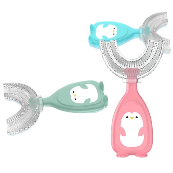 Lasten U-muotoinen 360 perusteellisesti puhdas hammasharja Ikäraja 2-12 vuotta