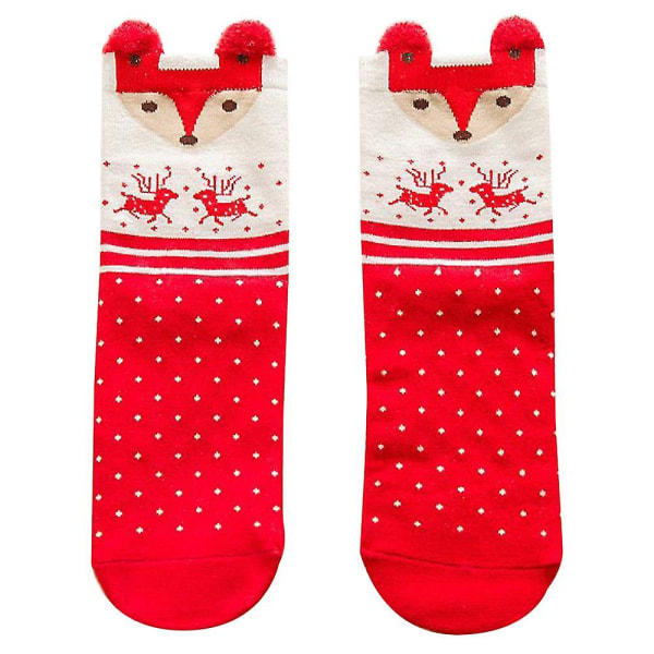 New and fun Christmas party socks A 6 Pairs