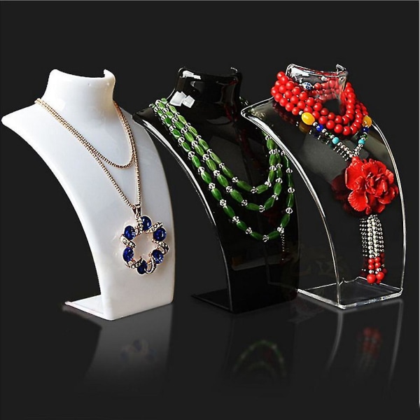 Mannequin Halskjede smykker anheng Display Stand Holder Model