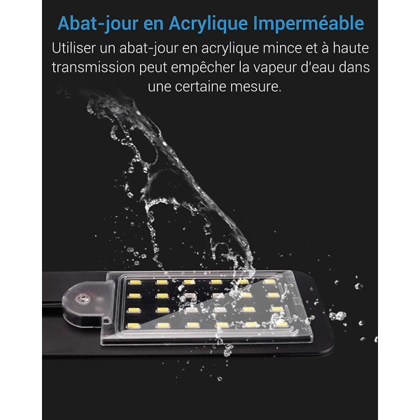 Ultraliten ledlampa för små akvarier 10w