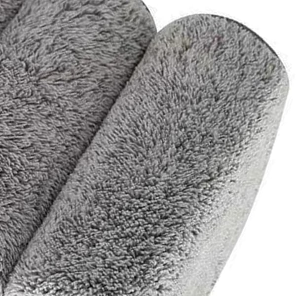 Superabsorberende Gjenbrukbare Kjøkkenhåndklær med Forsterkede Kanter - Fiber Skrubbehåndklær for Oppvask (30 X 30 cm / 11.8 X 11.8 tommer) 30*30cm