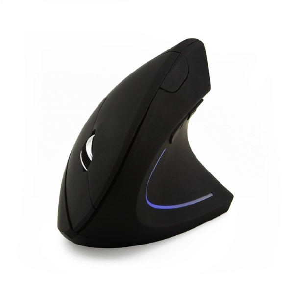 Rechargeable vertical wireless mouse