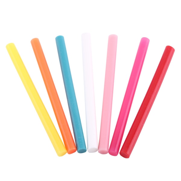 【Lixiang Butik】 14-pack blandade färger Hot Glue Stick Kit gör det själv-verktyg 7*100mm