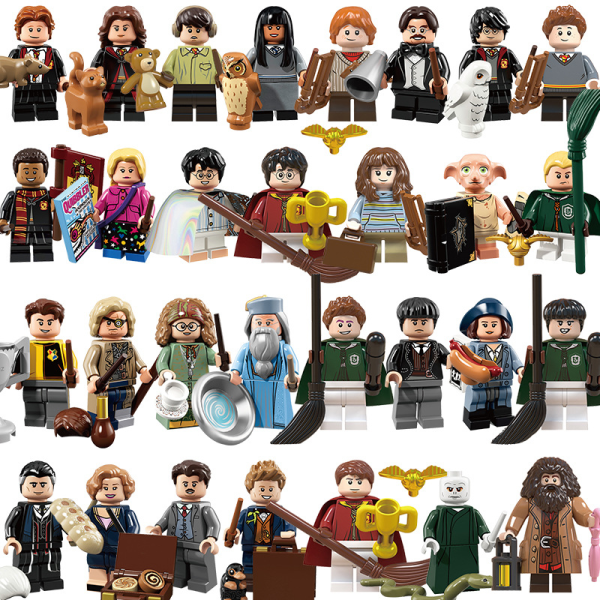 30pcs Harry Potter series assembled building blocks toys