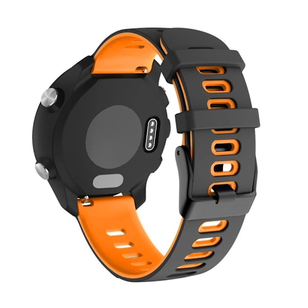 20 22mm Smartwatch Udskiftningsrem Svedafvisende Armbånd S Black blue