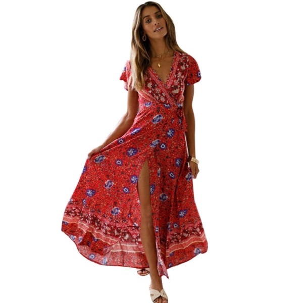 Summer Casual Hot Selling Holiday Print Dresses XL