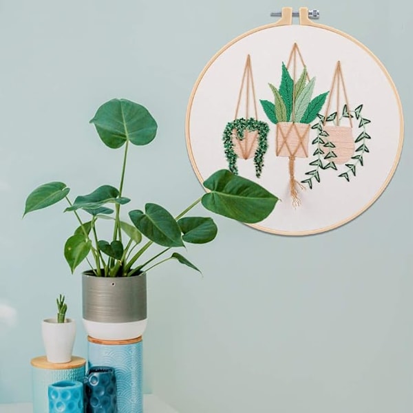 Kirjontapakkaus aloittelijoille, DIY ristipisto kirjonta aloituspakkaus