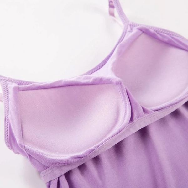 Vadderat mjukt Casual BH-linne för kvinnor pink L
