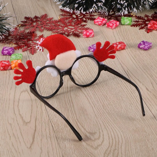 Santa Claus Sunglasses Novelty Fancy Glasses Frame Christmas Party Costume