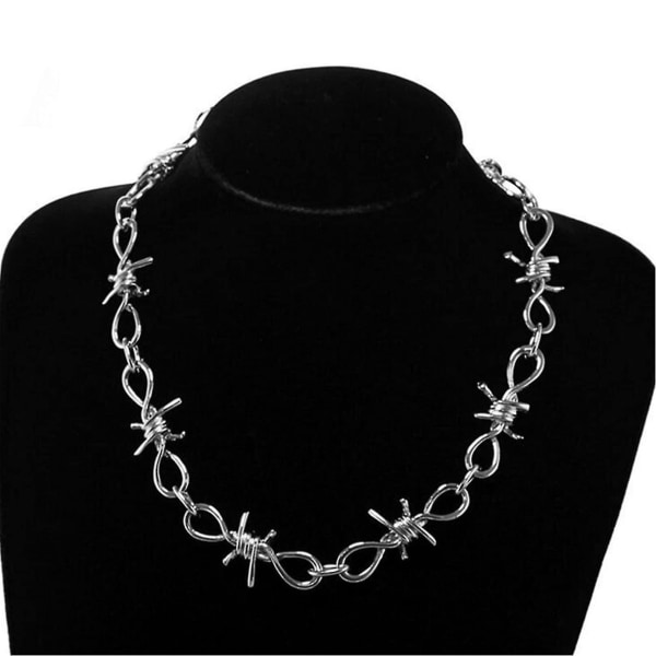 Gothic Punk piggtråd Thorns Brambles Link Chain Armbånd