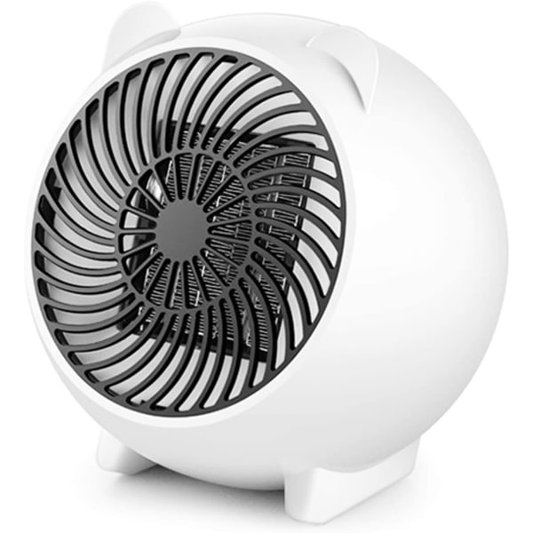 Mini värmefläkt med 3s Quick Heating Överhettningsskydd