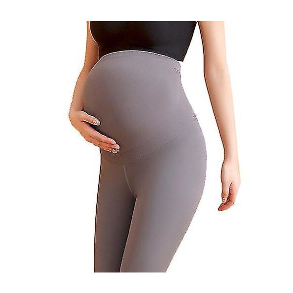 Maternity Leggings Over The Belly Workout Leggings CMK grey S