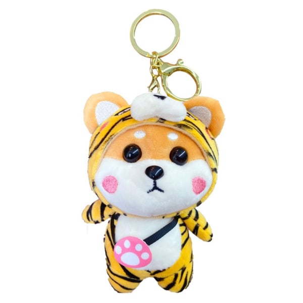 Cartoon Plush Keychain Cute Shiba Inu Doll