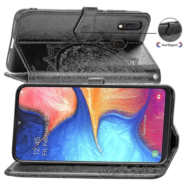 Samsung Galaxy A20e case cover Magneettinen kääntösuoja