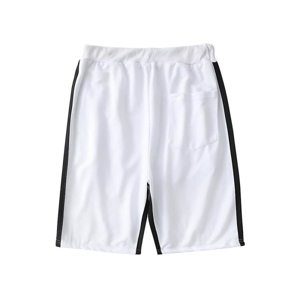 miesten lenkkeilyshortsit White XL