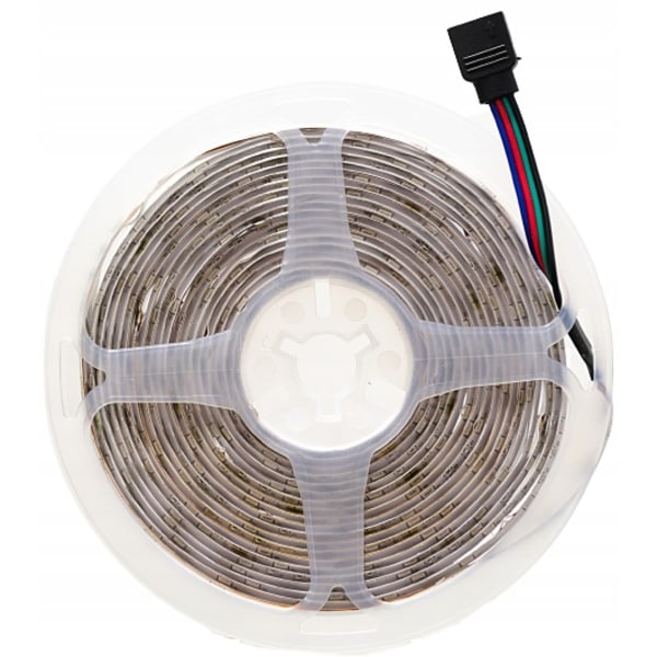 Kauko-ohjattava SMD 5050 RGB LED-valaistus 5M Vedenpitävä Setti