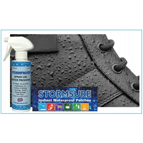 Storm Vattenavvisande Skospray & Klädspray - 250ml Hydrofob Behandling