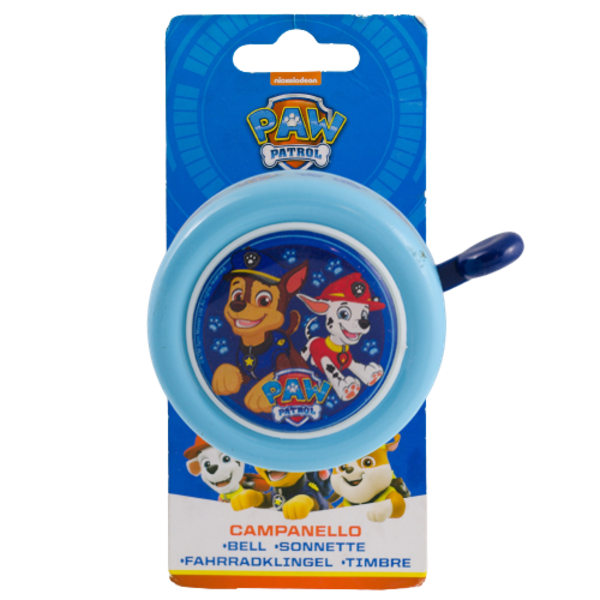 Paw Patrol Polkupyörän Kello - Lasten Pyöräsoittokello Marshall, Chase & Rubble Teemalla