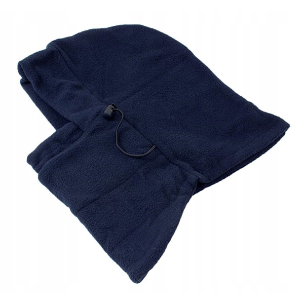 Vinter Essentials Fleecesæt: Hue, Tørklæde & Balaclava i Navyblå